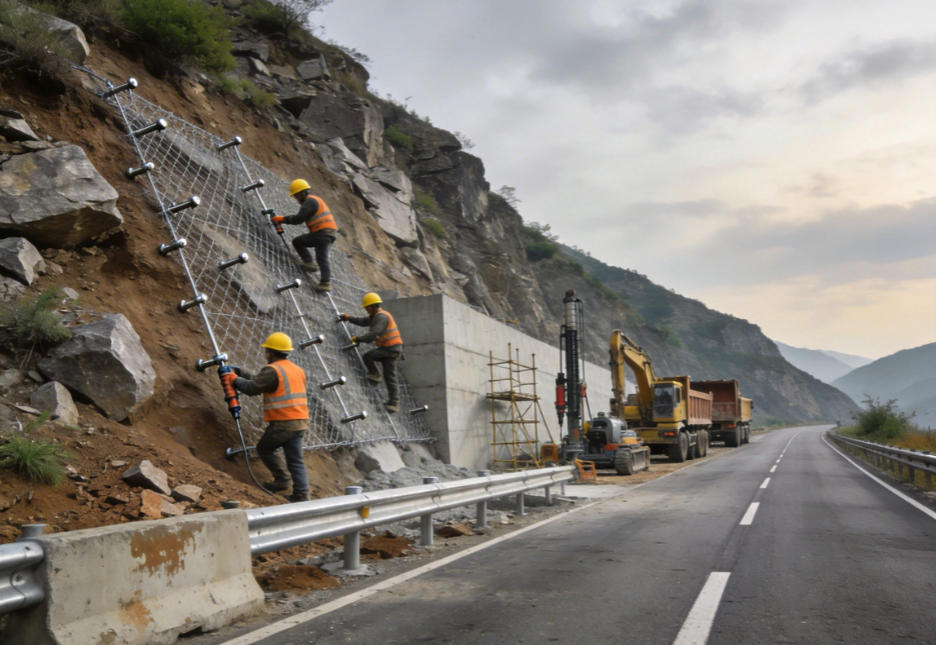 澄海公路道路护坡